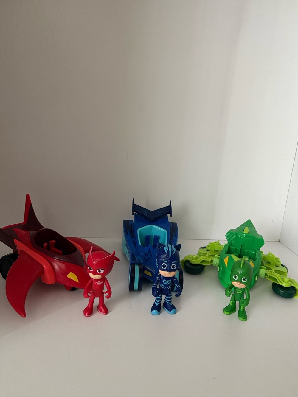 PJ Masks Vehicle & Figures Cars Catboy Owlette Gekko